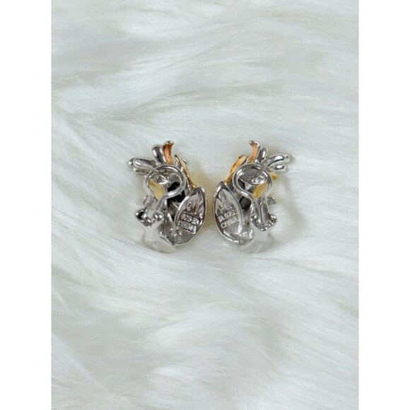 925 Tulip Flower Earrings - Picture 8 of 10